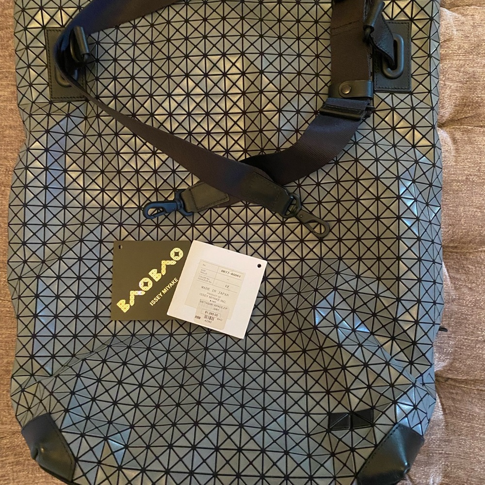 Issey Miyake Bao Bao Large Kuro WFace two way Prism shoulder bag
